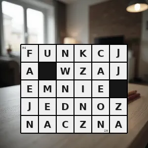 Hasło krzyżówkowe funkcja będąca jednocześnie funkcją różnowartościową i na taka że każdemu elementowi obrazu odpowiada dokładnie jeden element dziedziny - funkcja wzajemnie jednoznaczna – rozwiązanie, synonimy, podpowiedzi i definicje krzyżówkowe